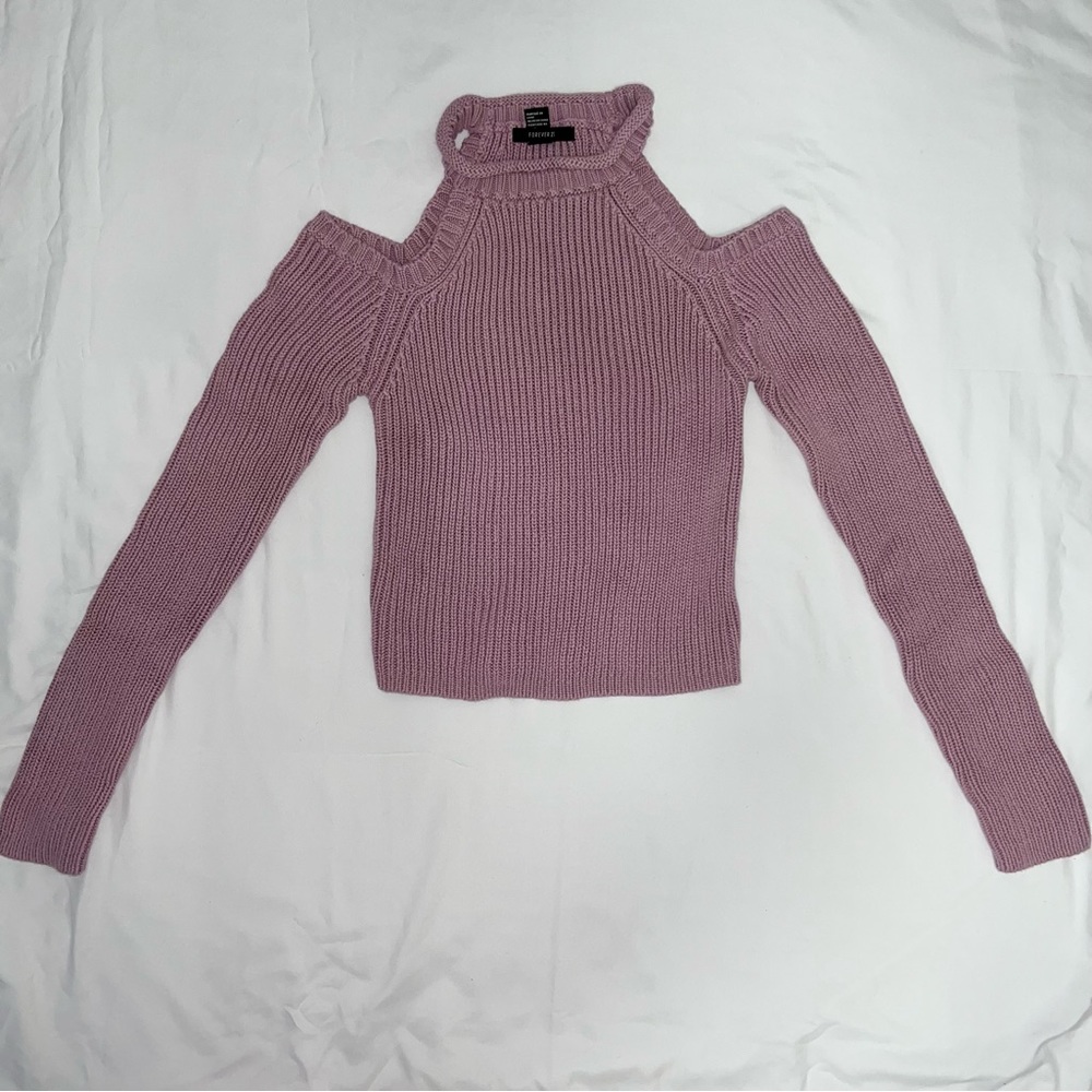 Forever 21 Open Shoulder Sweater